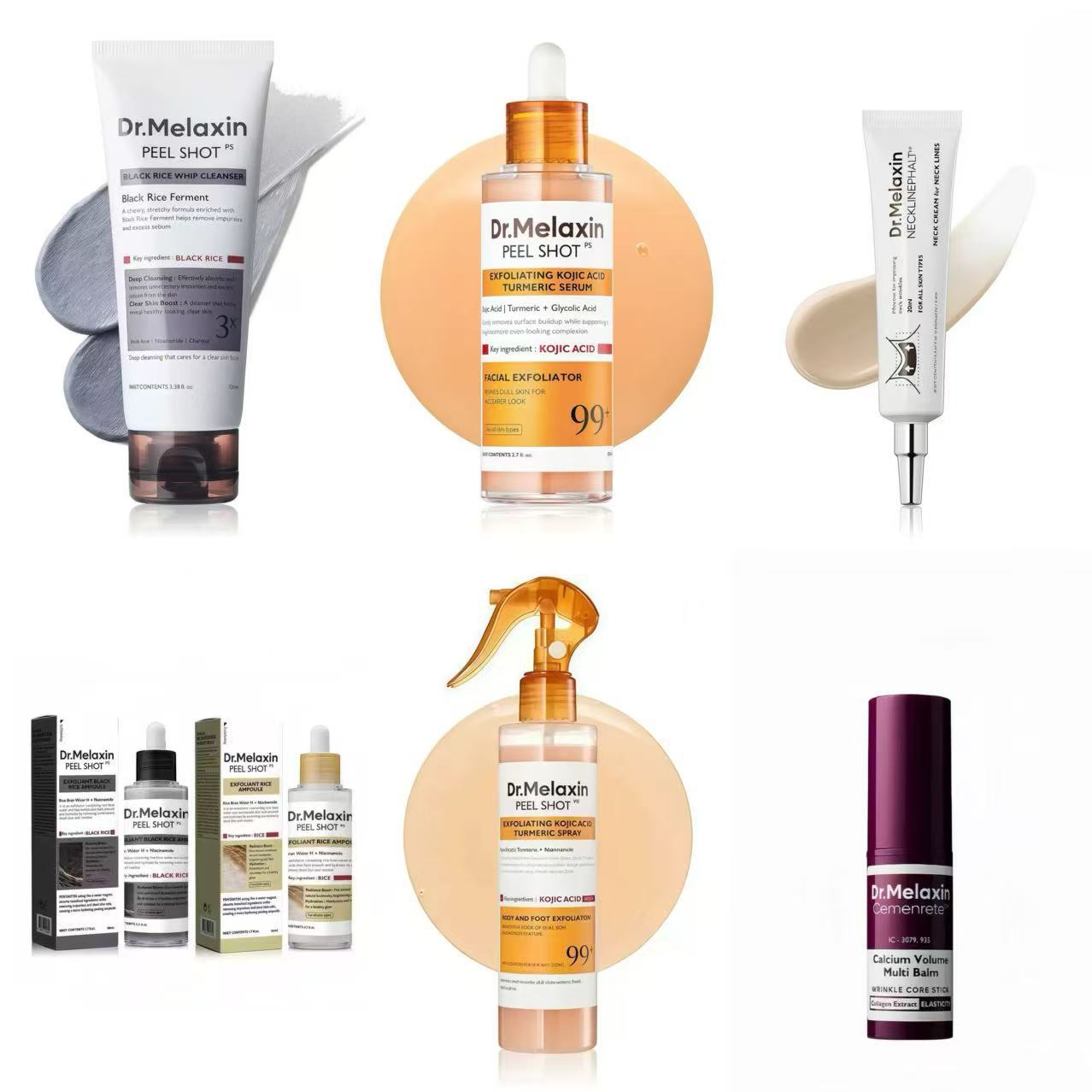 Facial cream and neck cream